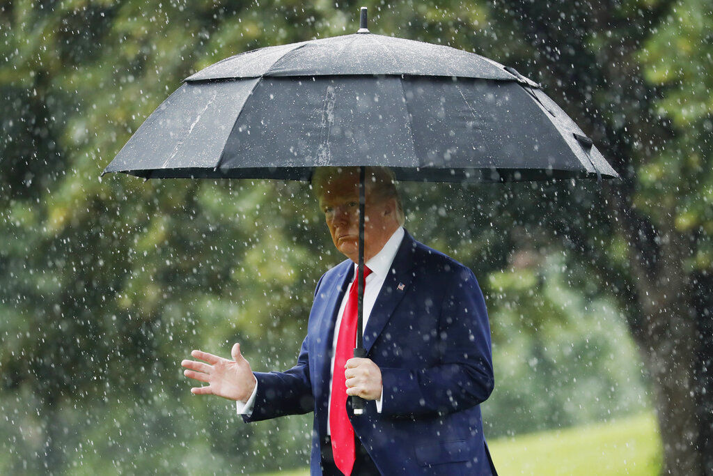 APTOPIX Virus Outbreak Trump